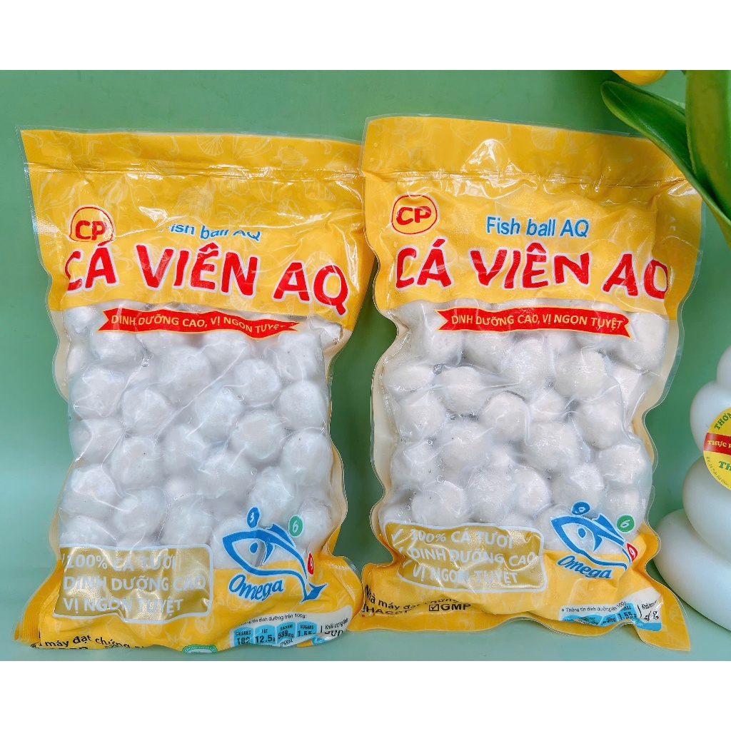 1KG Cá viên AQ Hàng CP(gồm 2 gói 500g)