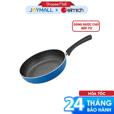 Chảo Vân Đá 28cm Đáy Từ Colosseum Elmich Y1 EL 3721,Hàng Chính Hãng, Chống Dính - JoyMall