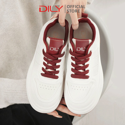 Giày sneaker DILY thiết kế phối màu cực xinh, đế cao 6cm tôn dáng AG0190