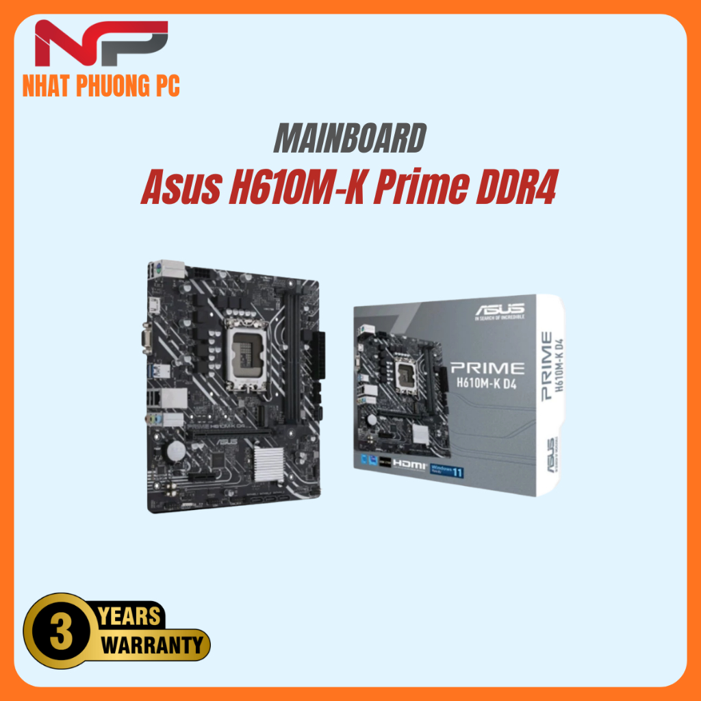 Mainboard Asus H610M-K Prime DDR4