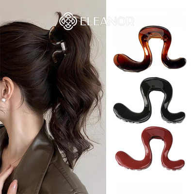 Set kẹp tóc nữ càng cua Eleanor Accessories uốn lượn sóng phụ kiện tóc phong cách Hàn Quốc 11995