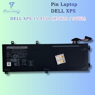 Pin laptop tương thích DELL XPS 15 9550 (H5H20 / 56Wh) - new