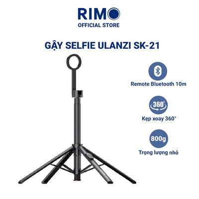 Chân máy Tripod MagSafe Ulanzi SK-21 Tự Động Bung Chân, Gậy Selfie Remote Xoay 360°