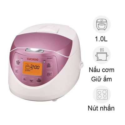 Nồi cơm điện tử Cuckoo CR- 0631F 1L - Hàng chính hãng bảo hành 24 tháng