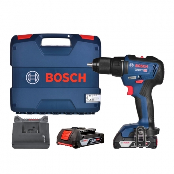 Máy khoan vặn vít pin 06019H50K0 18V Bosch GSR 18V-50 (2 pin 2.0Ah + 1 sạc) chính hãng