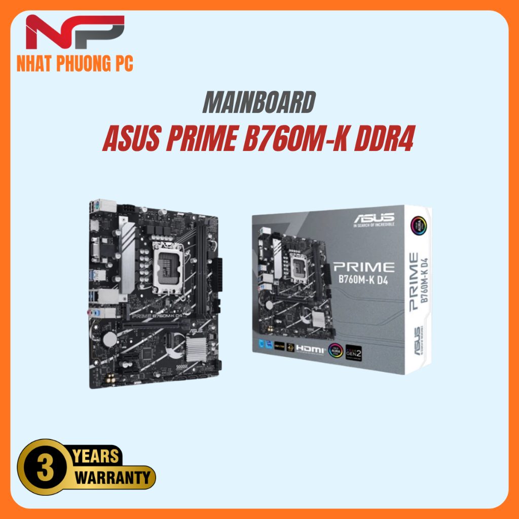 MAINBOARD ASUS PRIME B760M-K DDR4