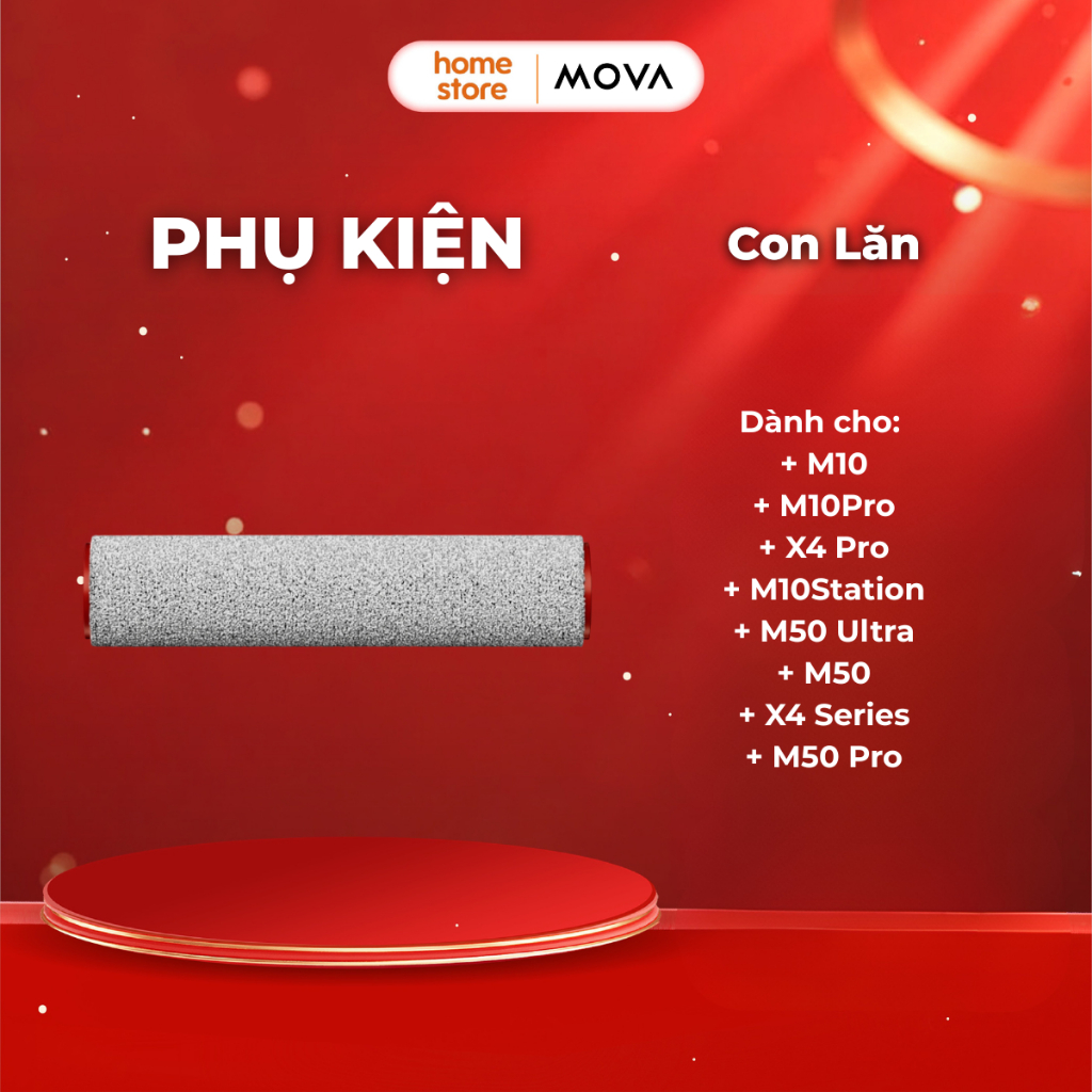 Con Lăn Cho Mova M10/ M10Pro/ X4 Pro/ M10Station/ M50 Ultra/ M50/ X4 Plus/ X4pro/ X4Mix/ X4/ M50 Pro