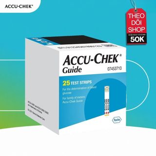 Hộp 25 Que Thử Đường Huyết ACCU-CHEK Guide