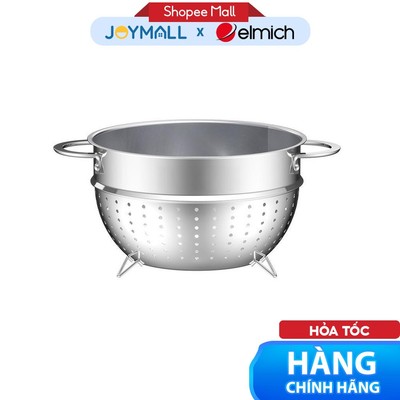 Xửng Hấp Đa Năng Inox 304 Elmich EL2550IN Size 22-26cm, Hàng Chính Hãng, Inox304, Hiện Đại - JoyMall