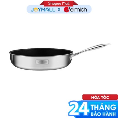 Chảo Chống Dính Inox EL-2703OL EL-2702OL Nguyên Khối Elmich TrimaxClassic, Hàng Chính Hãng - JoyMall