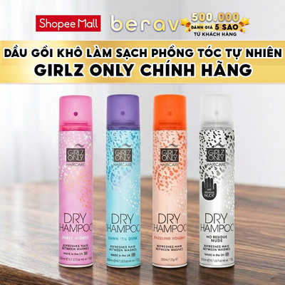 Dầu Gội Khô Girlz Only Party Nights 200ml