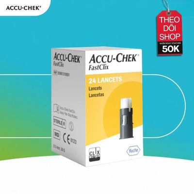 Kim Chích Máu ACCU-CHEK FastClix Dùng Cho Máy ACCU-CHEK Guide & Performa