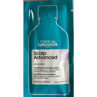 [GIFT ] Dầu gội dưỡng tóc dịu nhẹ giúp cân bằng da đầu chuyên nghiệp L'Oréal Professionnel Scalp Advanced 10ml