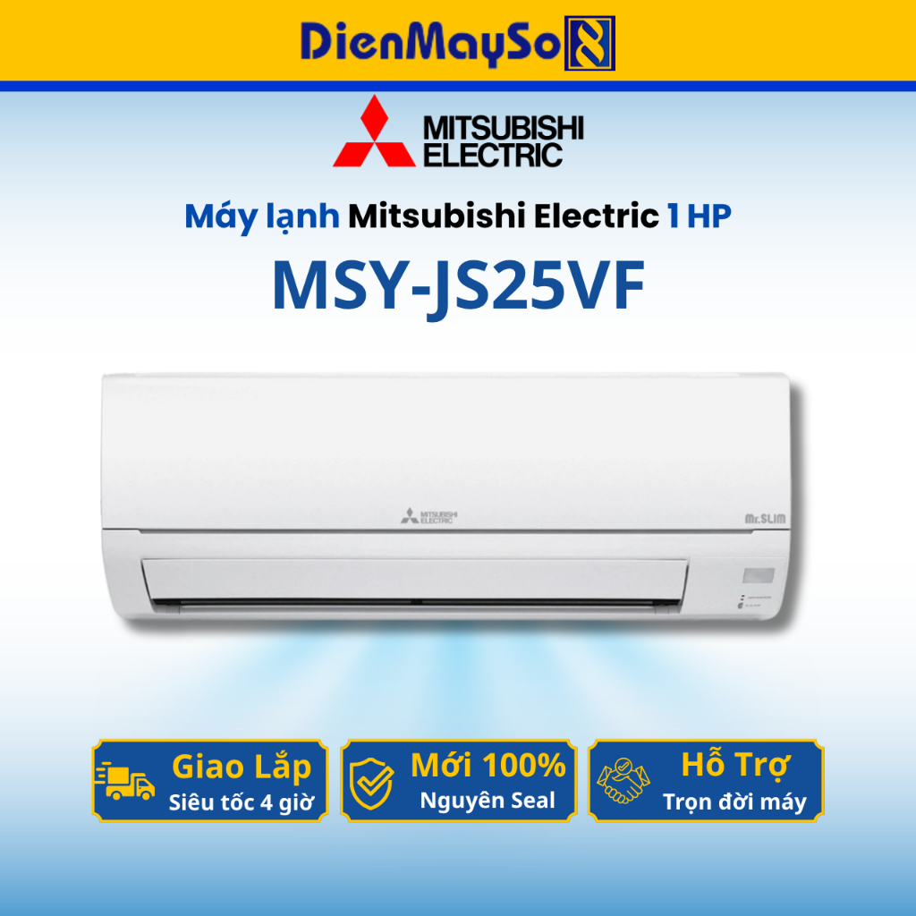 Máy lạnh Mitsubishi Electric Non-Inverter 1 HP MS-JS25VF