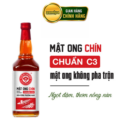 Mật ong chín Honimore Natural & Healthy Hoa Phương Nam 990g (có tặng kèm 360g trong chai)