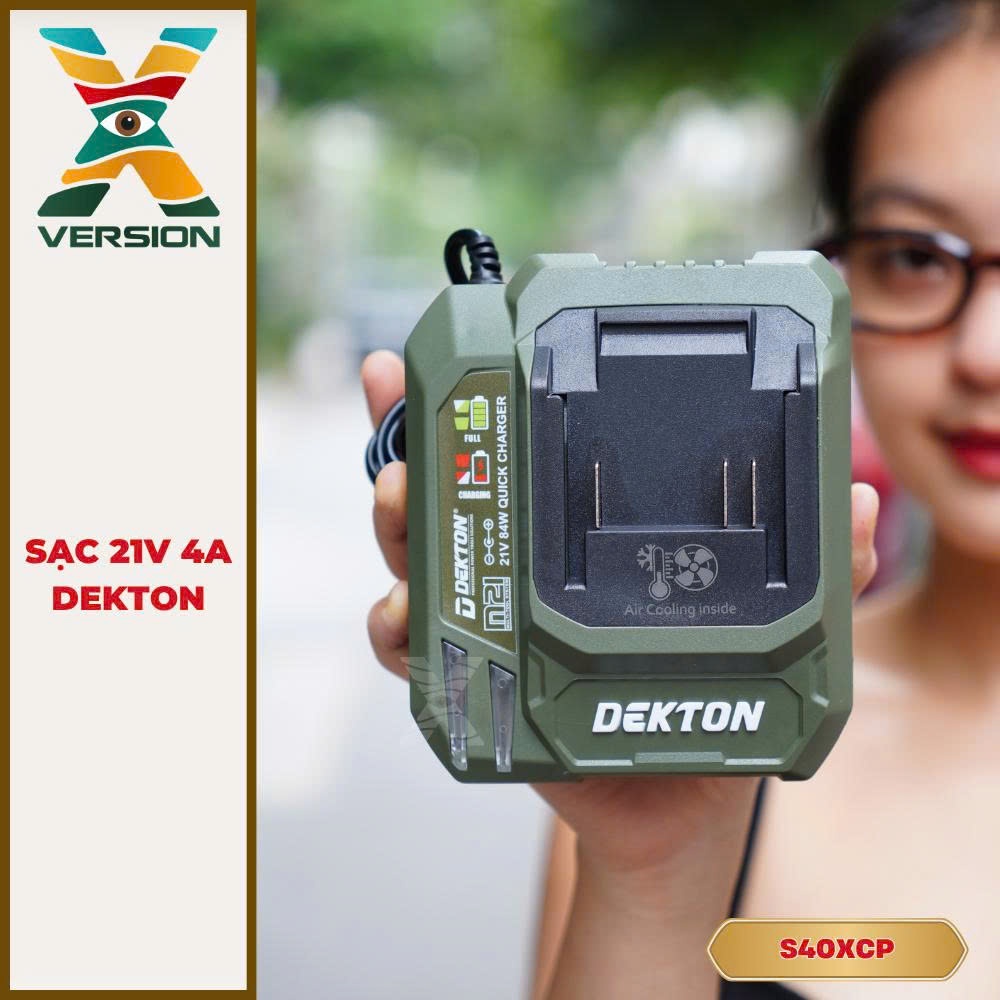 Sạc nhanh 21V, 4.0A Dekton M21-S40XCP