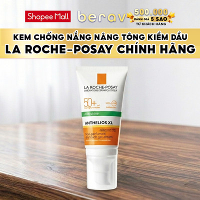 [FULLSIZE] Kem Chống Nắng La Roche Posay kiềm dầu cho da dầu mụn Dry Touch Anthelios XL UVB UVA SPF 50+ 50ml.
