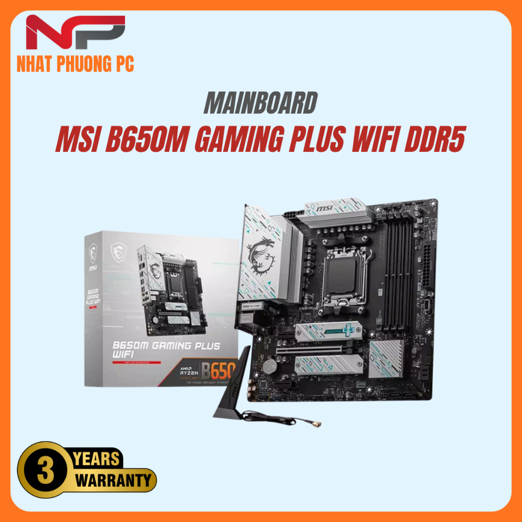 Mainboard MSI B650M GAMING PLUS WIFI DDR5