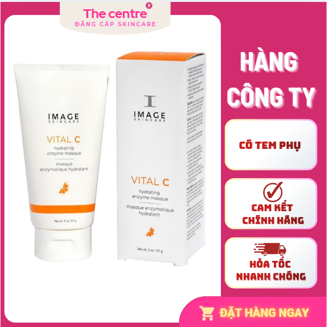 [hàng cty] Image Skincare Vital C Hydrating Enzyme Masque - Mặt Nạ Dưỡng Ẩm Phục Hồi Da (57gr)