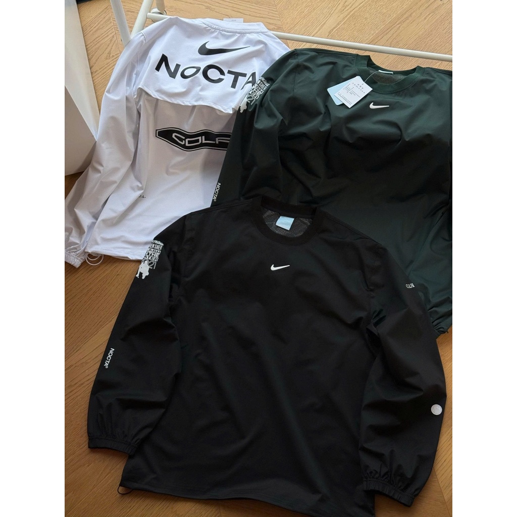 ⚡️[Mirror Quality] - Áo Long Sleeve Nocta x NK Crewneck Golf Top Crewneck, Áo phông nam, Áo thun dài