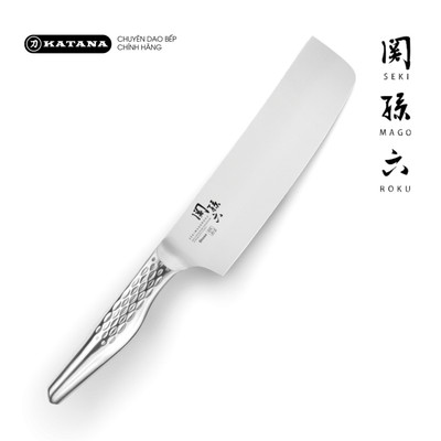Dao bếp Nhật cao cấp KAI Shoso Nakiri - Dao thái đầu vuông AB5168 (165mm)