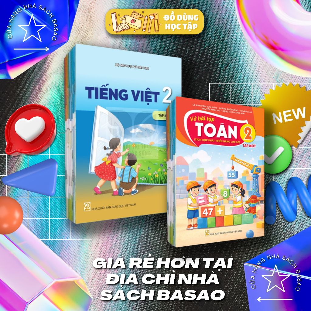 Combo Bộ Bài Học và Bài Tập Lớp 2 (21 Cuốn)_