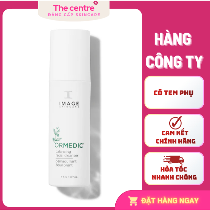 [Hàng cty] Image Skincare Ormedic Balancing Facial Cleanser - Sữa Rửa Mặt Cân Bằng Da, Dịu Nhẹ