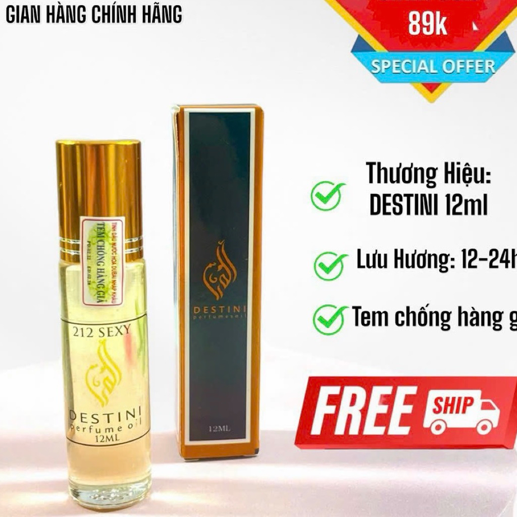 Tinh dầu dubai LELA BO dạng lăn 12ml