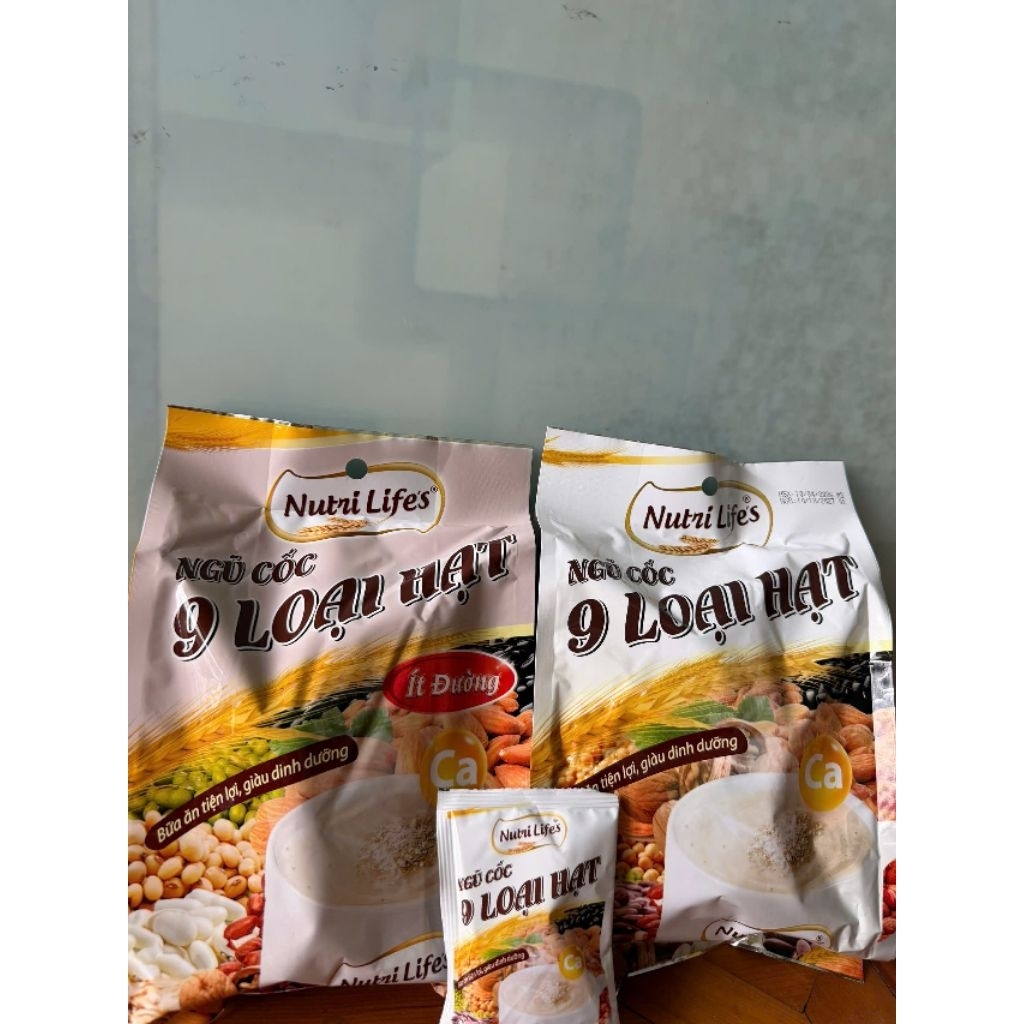 Ngũ cốc 9 loại hạt và ngũ cốc 9 loại hạt ít đường