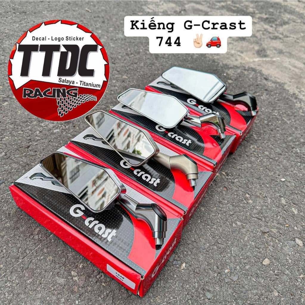 Kiếng G-crast 744 from chân ngắn gắn mọi dòng xe