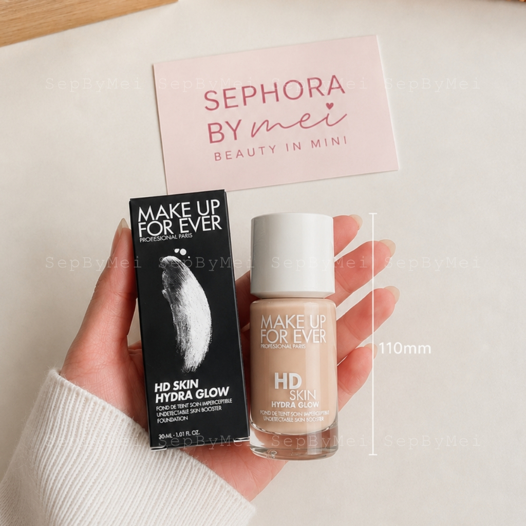 [FULLSIZE 30mL] Kem nền Make Up For Ever HD Skin Hydra Glow Tone 1N00 - Mua Sephora Us