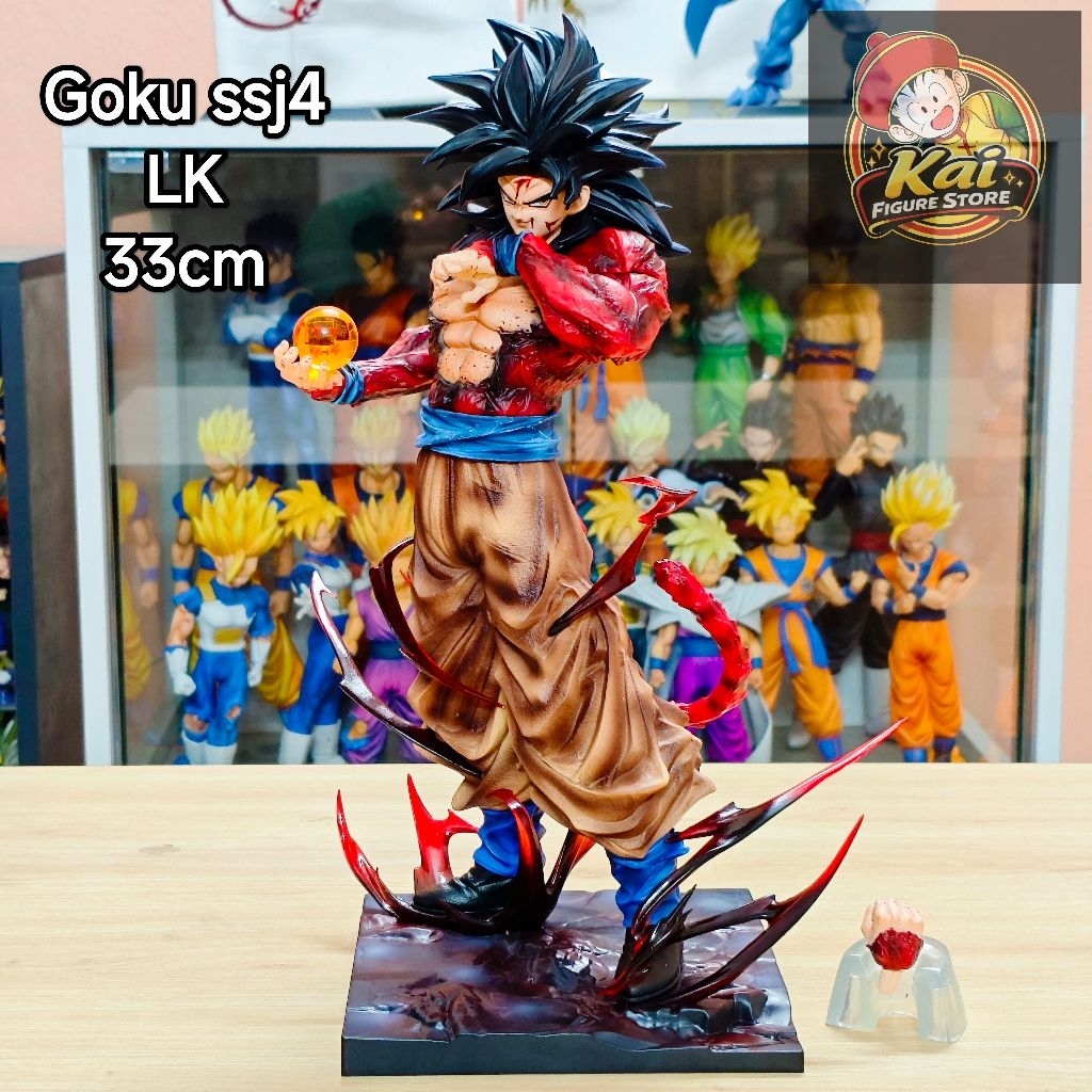 Mô hình Dragon ball - Goku ssj4 LK cao 33cm