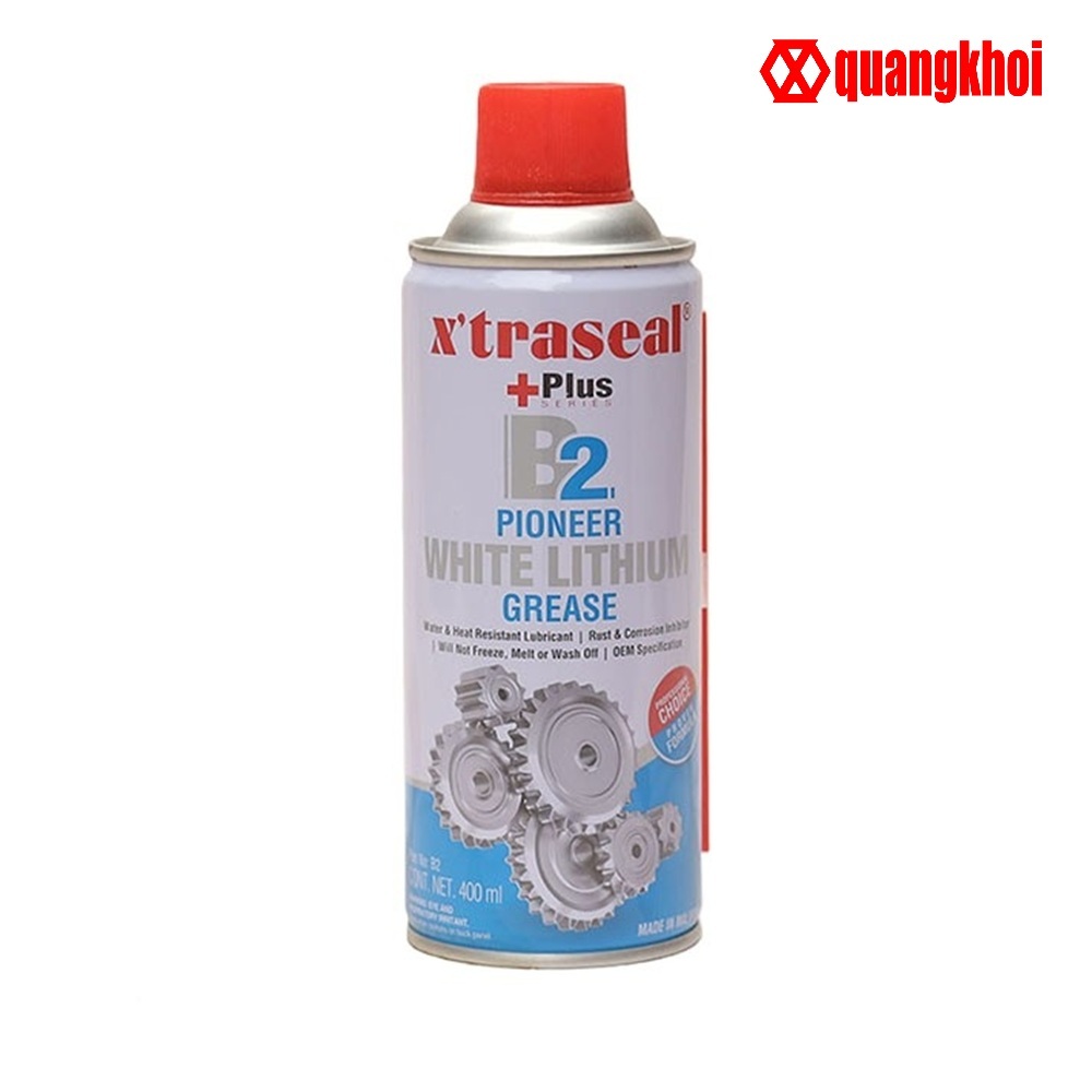 Mỡ màu trắng, mỡ Lithium X'traseal B2 400ml