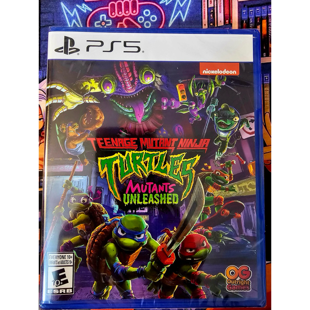 Đĩa Game PS5 :Teenage Mutant Ninja Turtles: Mutants Unleashed