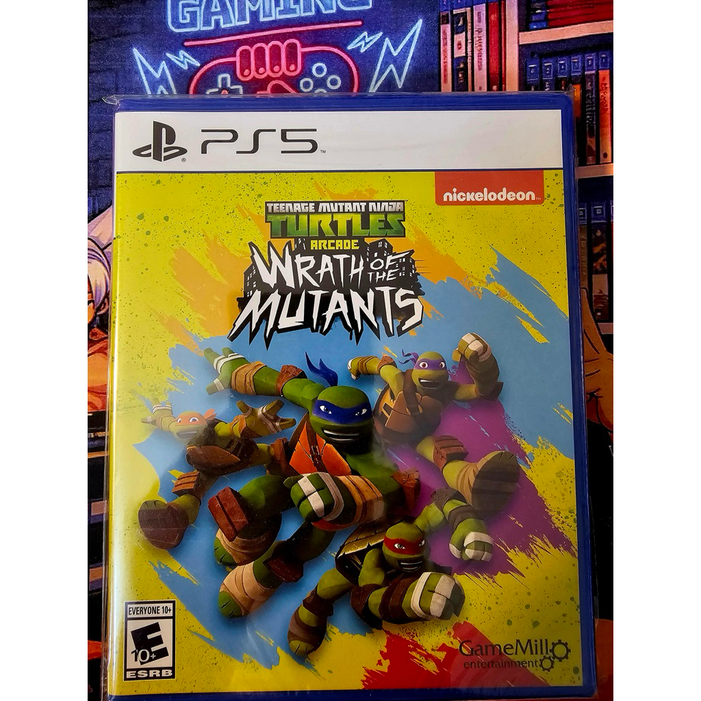 Đĩa game PS5 Teenage Mutant Ninja Turtles Arcade: Wrath of The Mutants