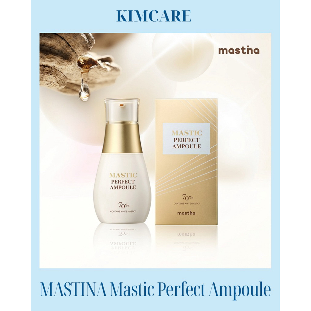 Tinh Chất Mastina Mastic Perfect Ampoule 25ml 70% Mastic Hỗ Trợ Mờ Thâm Nám Dưỡng Sáng Da