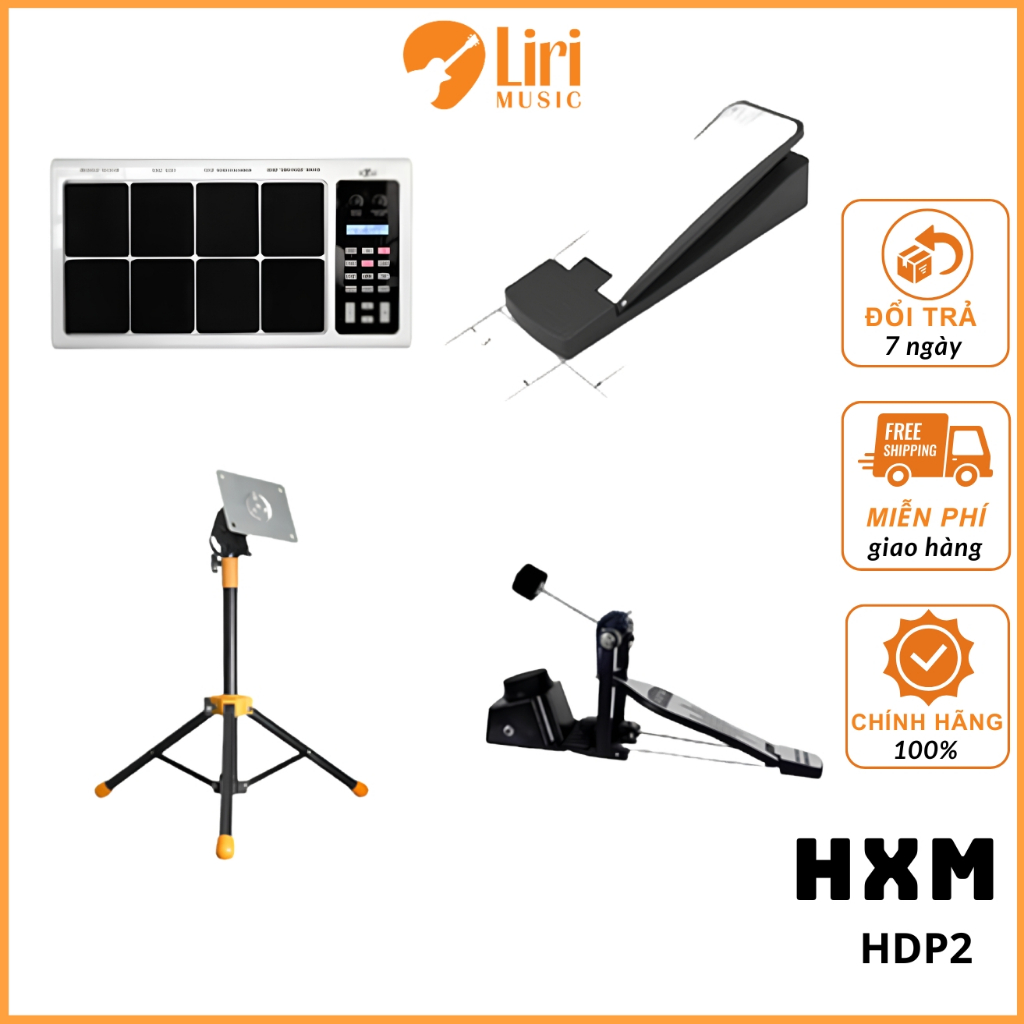 Trống điện HXM HDP2 chính hãng- Nux DP2000 - LiRi Music