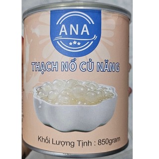 [TRẮNG] thạch thủy tinh / THẠCH NỔ CỦ NĂNG - hộp 850g (ANA)