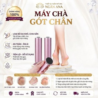 Máy Chà Gót Chân Tẩy Tế Bào Chết | Dùng Cho Tiệm Nail, Spa Cá Nhân Tại Nhà Tặng Kèm 60 Miếng Nhám