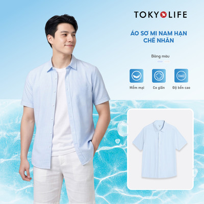 Áo Sơ mi nam hạn chế nhăn TOKYOLIFE 40005822 TDH