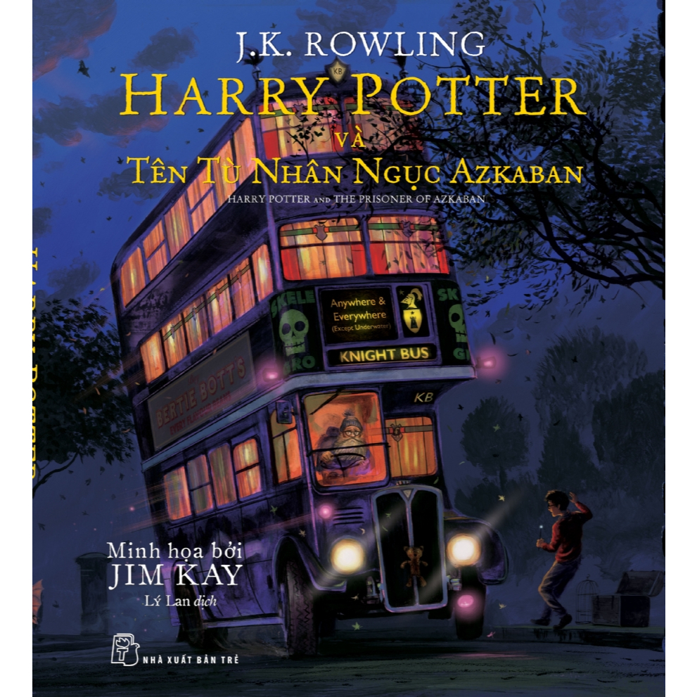 Sách - HP 03. BẢN MÀU - Harry Potter và Tên tù nhân ngục Azkaban - NXB Trẻ