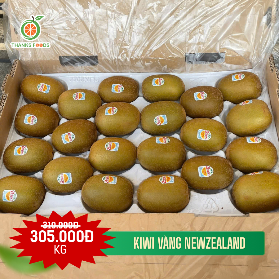 Kiwi Vàng New Zealand Gold Kiwi Cao Cấp 1kg