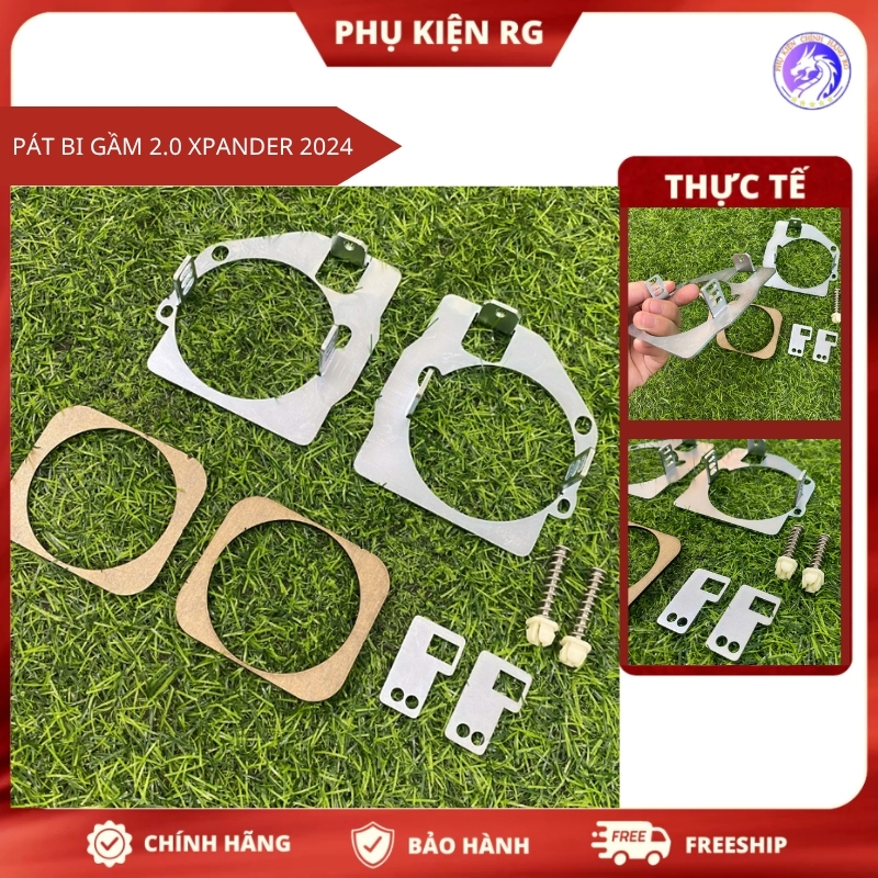 Pát Bi Gầm 2.0 Xpander 2019 - 2024, Giá Đỡ Gắn Bi Gầm 2 Inch Mitsubishi Xpander Chuẩn Form Zin