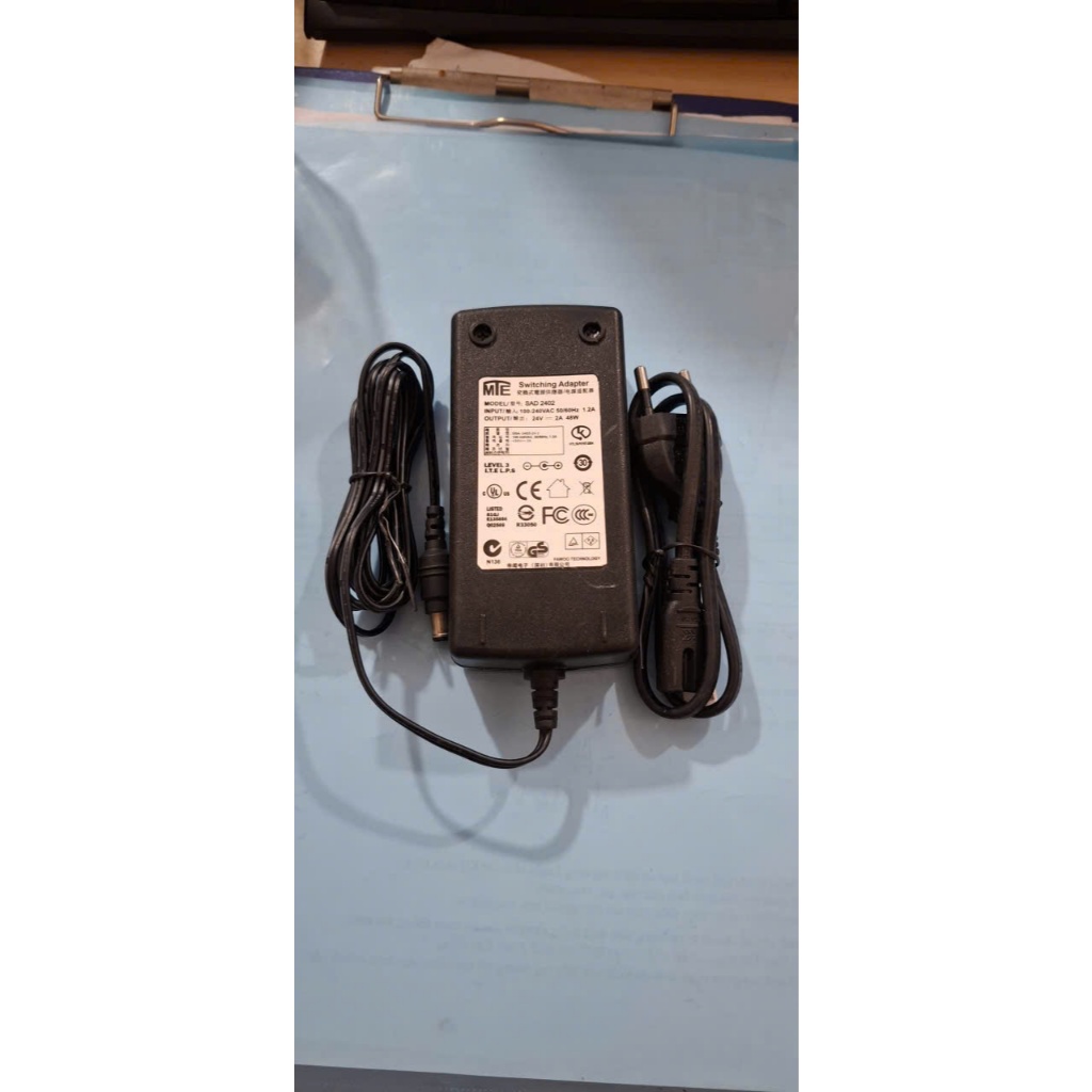 Adapter bộ đổi nguồn bộ chuyển đổi ACDC model SAD 2402 output 24v 2A 48w jack 6.5x3mm chân số 8 (new