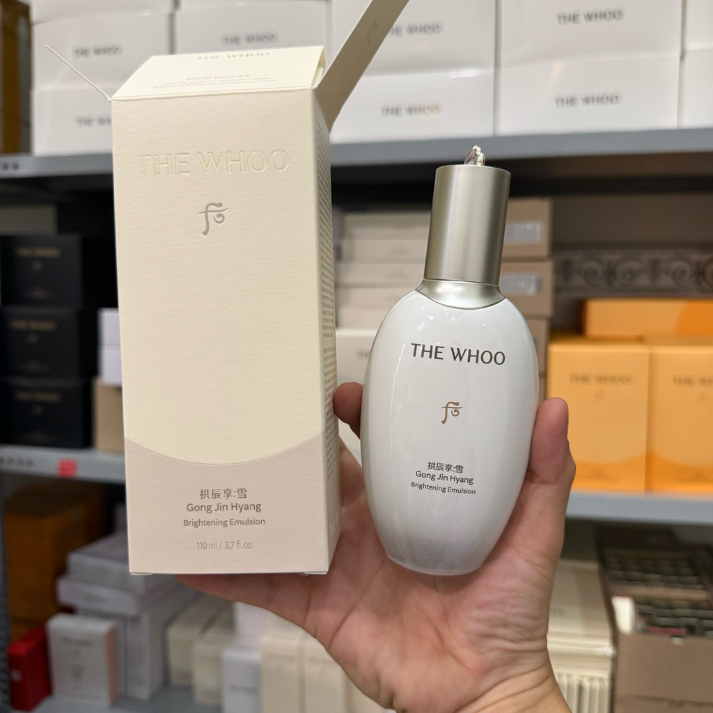 SỮA DƯỠNG WHOO TRẮNG DƯỠNG TRẮNG DA THE WHOO GONG JIN HYANG BRIGHTENING EMULSION