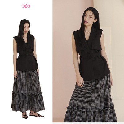 Áo vest OLV công sở Yesenia Vest dáng không tay có đệm vai
