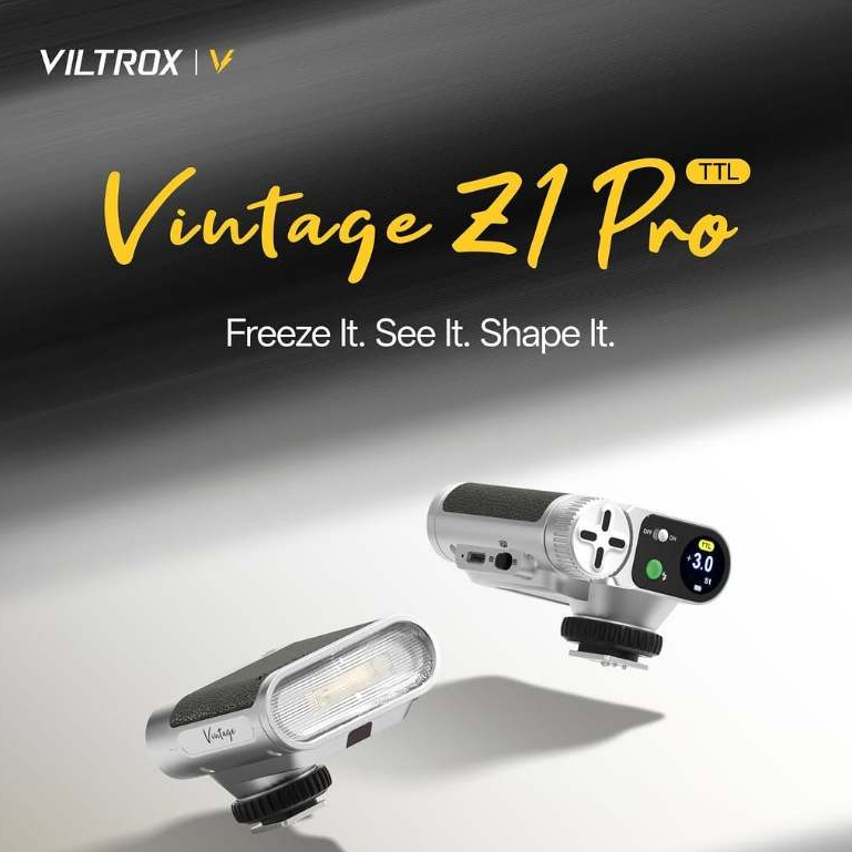 VILTROX Vintage Z1 Pro TTL Retro On-Camera Flash
