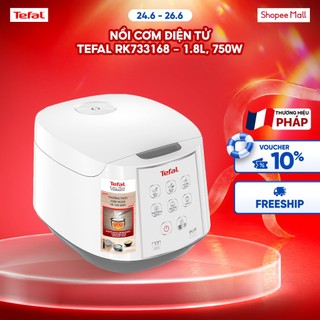 Nồi cơm điện tử tefal rk733168 - 1.8l, 750w