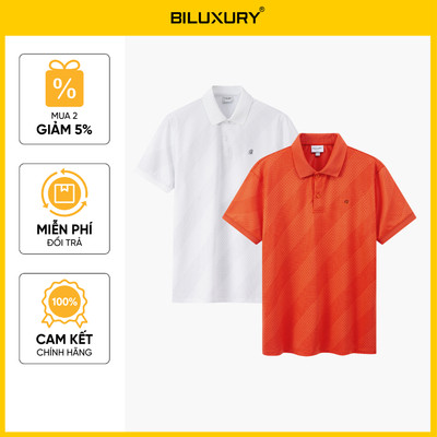 Áo Polo Nam Thiết Kế Basic 1APCH649TRK Biluxury Form Slimfit Thoáng Khí Bền Màu