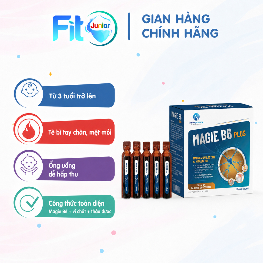 Magie B6 Cho Bé Từ 3 Tuổi Fito Junior